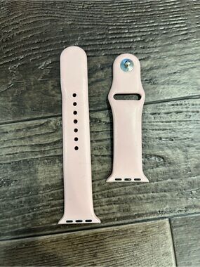 Pink Silicone Watch Band for Smartwatches - Replacement Strap